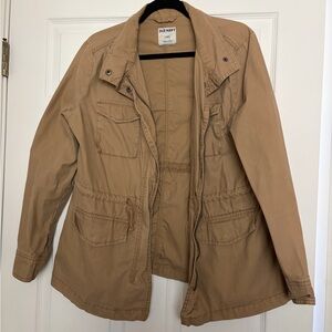 Old Navy Khaki Utility Jacket